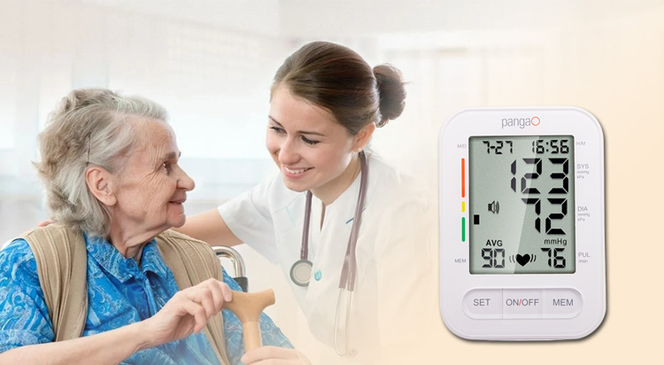 Doctor Recommended Electronic Arm Cuff Blood Pressure Monitor for Home Use