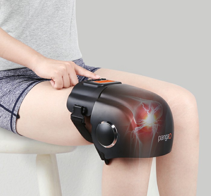 Electric Compression Shiatsu Vibration Knee Massager with Heat