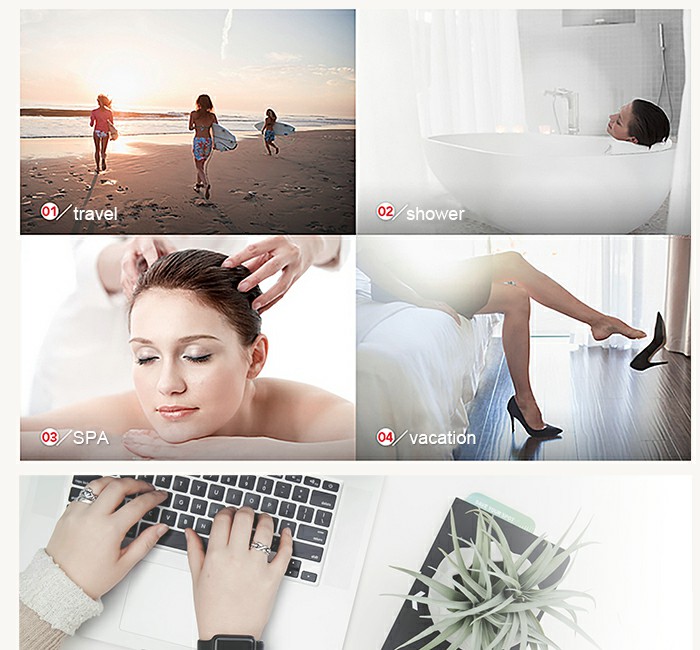 Portable for enjoy massage anytime and anywhere