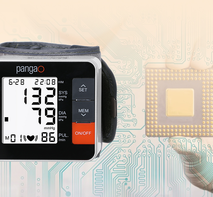 PG800A11: Digital wrist blood pressure monitor for everyday