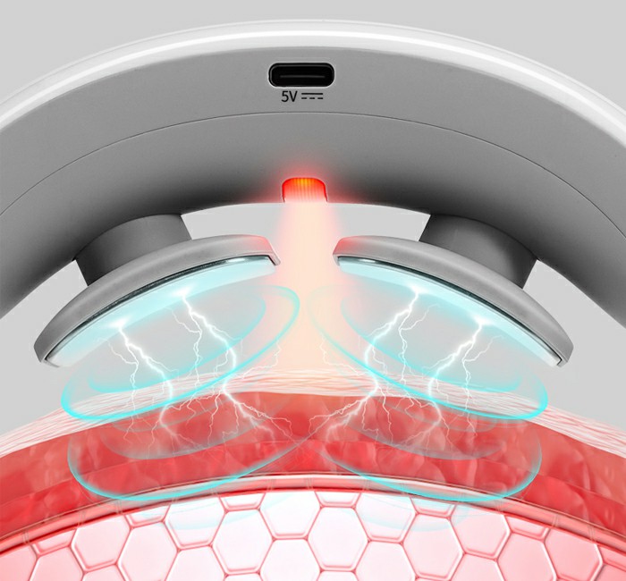 Skin impedance intelligent detection technology, developed for sensitive people.
