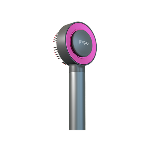 EMS Pulse and Red Light Therapy Hair Scap Massage Comb with Applicator