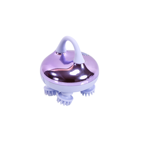 Electric Waterproof Scalp Massager with Red Light Terapy