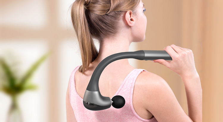 Deep Tissue Percussion Long Handle Fascial Massage Gun