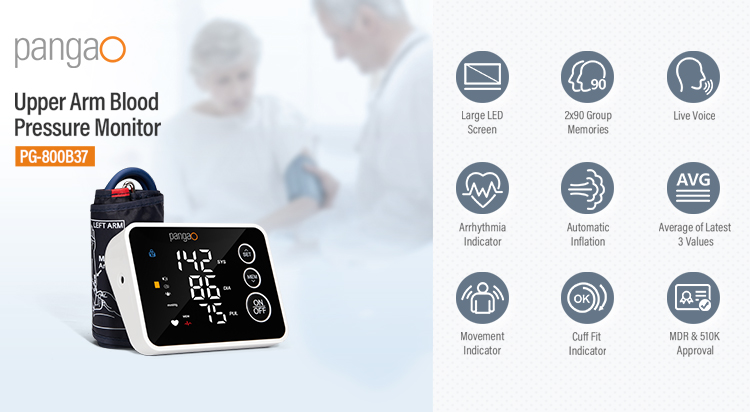 LED Screen Automatic Arm Blood Pressure Monitor