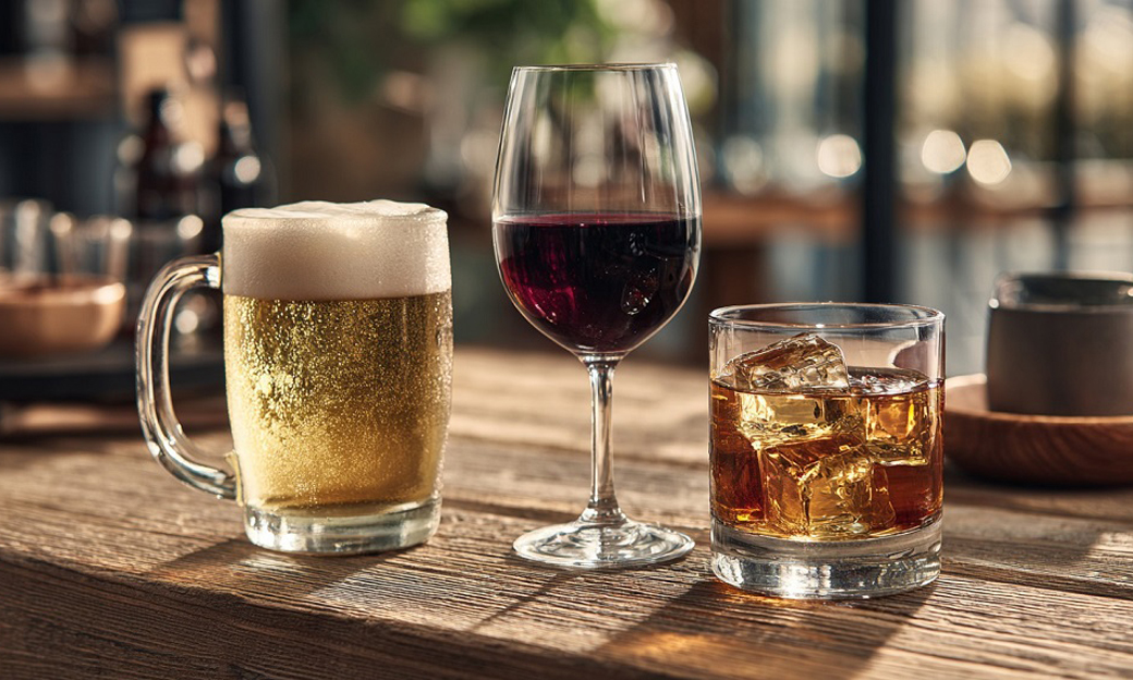 Red Wine, Beer, or Whiskey — They All Spike Your Blood Pressure