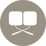 equipped with electrodes