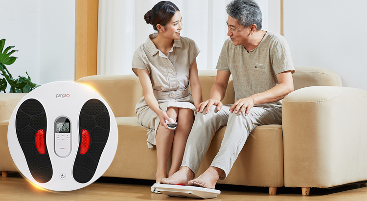 Electric Red Light and EMS Pulse Therapy Foot Massager for Diabetics