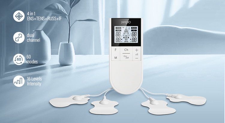 Portable Low-frequency Physiotherapy Device EMS TENS Unit Muscle Stimulator