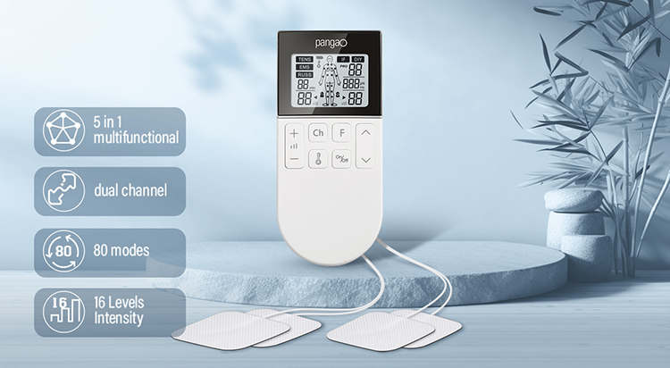 5 IN 1 Pain Relief and Muscle Stimulator TENS EMS Machine for Home Use