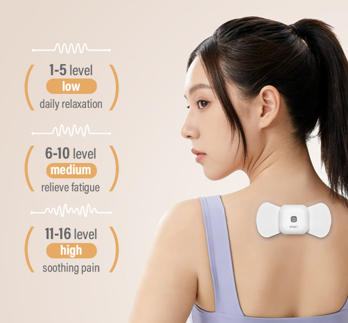 9 Modes & 16 Levels Intensity