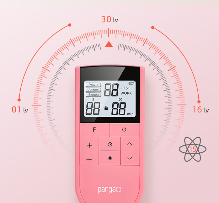15 Modes + 60 Levels Intensity