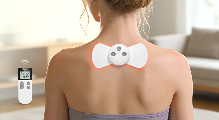 Electric Wireless Muscle Stimulator EMS TENS Physical Therapy Machine