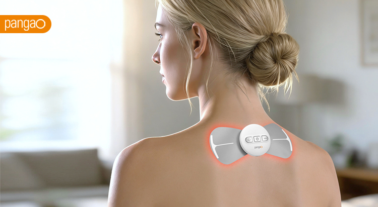 Rechargeable Wireless Electric Pulse TENS Physiotherapy Machine for Pain Relief