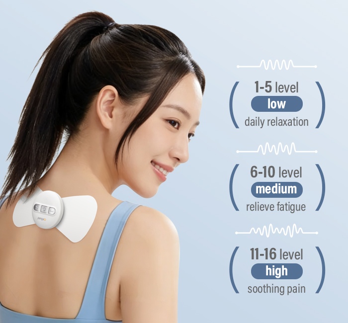 3 Modes and 16 Levels Intensity