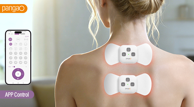 Portable Pain Relief APP Control Wireless EMS TENS Machine