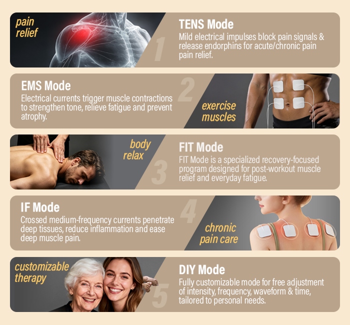 TENE EMS IF FIT DIY 5 in 1