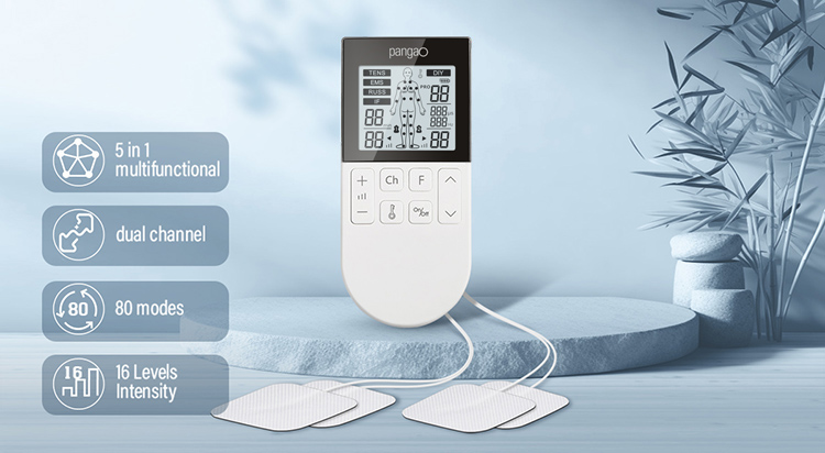 5 IN 1 Pain Relief and Muscle Stimulator TENS EMS Machine for Home Use